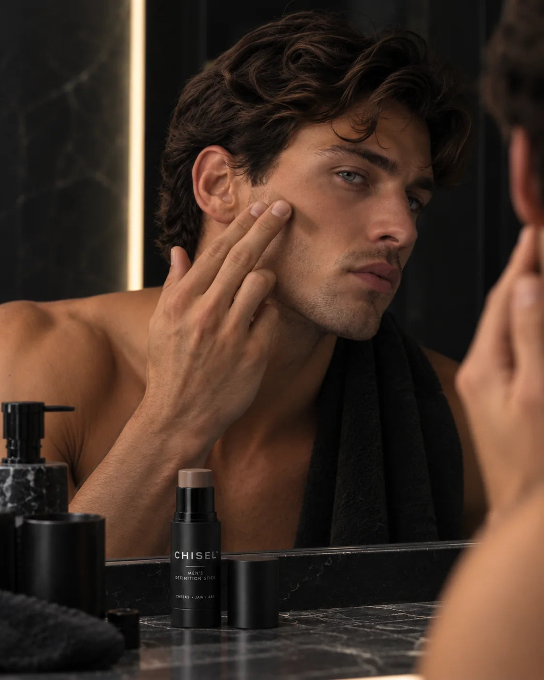 Blending CHISEL into the skin