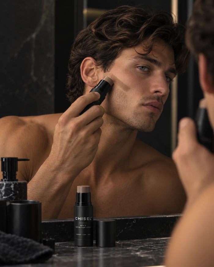 Applying CHISEL beneath the cheekbone